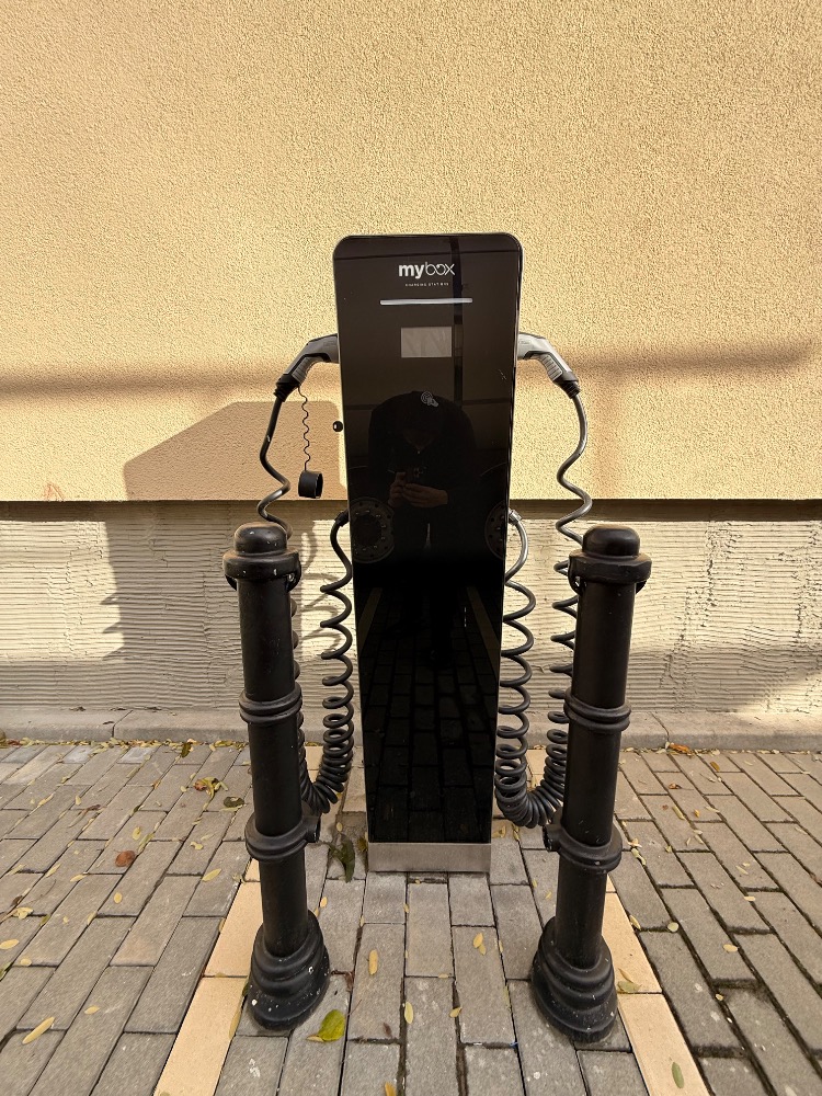 Zapojení nabíjecí stanice myBox o výkonu 22 kW
